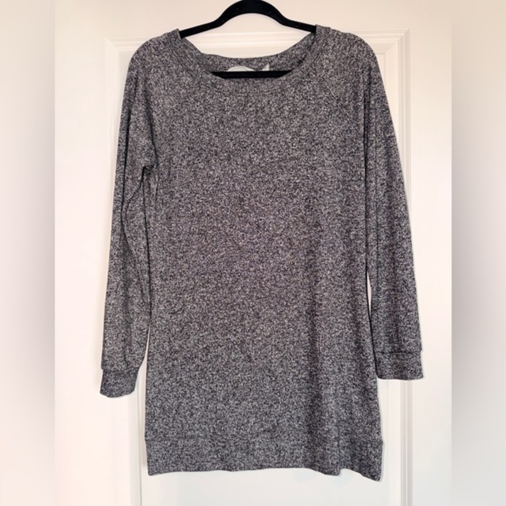 ATHLETA Women’s Cozy Gray Long Sleeve Top size small